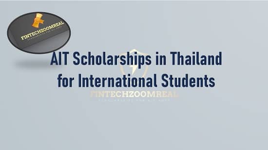 AIT Scholarships in Thailand for International Students